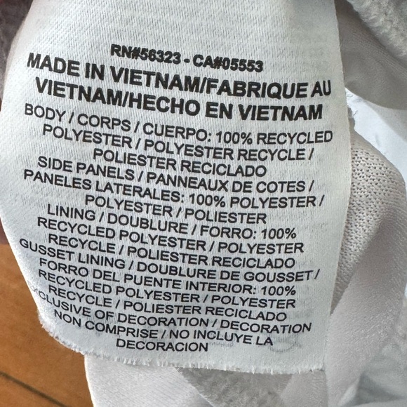 Nike Kids White and Gray Starry Shorts - Picture 9 of 10